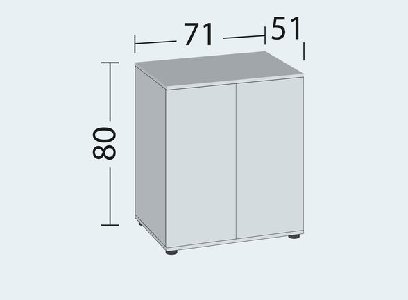 misura tavolo LIDO 200